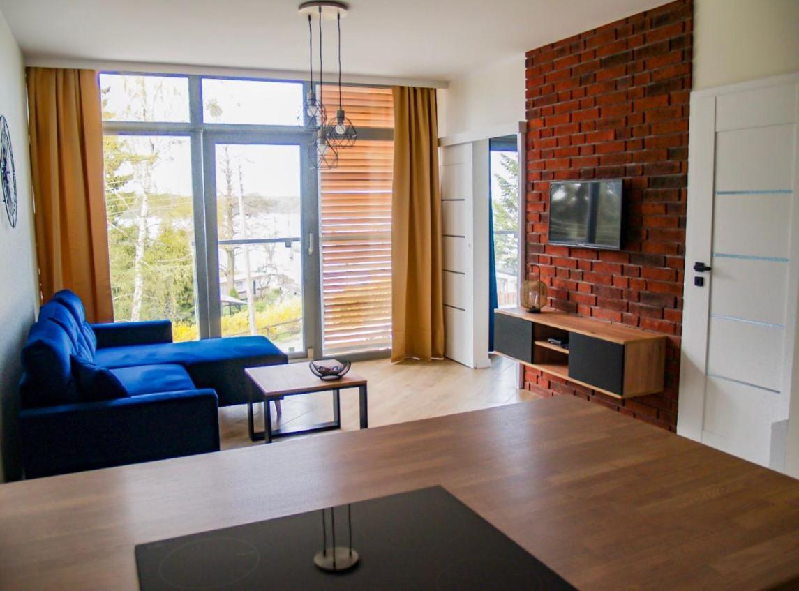 Nowoczesny Apartament Z Widokiem Na Jezioro Charzykowy Kültér fotó